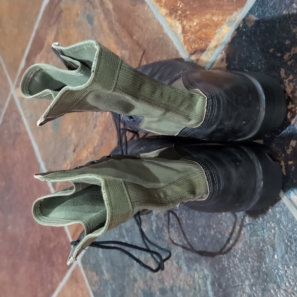 Vintage 1980s Jungle Combat Boots Spike Protective Ro Search  Men\'s 10R main image 10